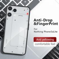 For Nothing Phone 3a Lite Case Nothing Phone 3a Lite Cover Funda Hard Clear PC TPU Edge Shockproof Phone Shell Back Coque Nothing Phone (3a) Lite juoda