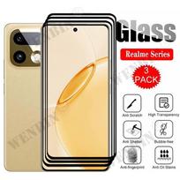 3 Pcs Tempered Glass For Realme 16 Pro 16 Pro+ Plus 15 Screen Protector Full Protective Glass realme 16 5G skaidri