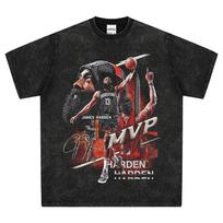 James Harden Oversized Washed T-Shirt S įvairiaspalvis