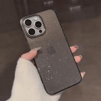 Pink glitter Apple 16promax mobile phone case 17 for iphone15 soft case 11 advanced simplicity 12 transparent 17promax