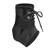 Sports Support Ankle Brace with Figure-Eight Cross-Style Elastic Compression Band Lace-Up Buckle for Basketball Adult Use S