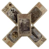Lothrop Lenormand kortos Orakulas A 38 Anglų Kalba Pranašysčių Spalvota Leidimo Rinkinys Stalo Žaidimai