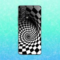 checkered chess board Phone Case For Samsung S25,S24,S23,S22,S21,S20,S10,Ultra,Plus,Lite,FE,Soft Silicone Black Cover Samsung S21lite