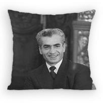 M-Mohammad Reza P-Pahlavi Pillow Case Sofa Living Room Bedroom Headboard Backrest Cushion Square Cushion Nap Time Peach skin 18*18(CM)-1Pcs