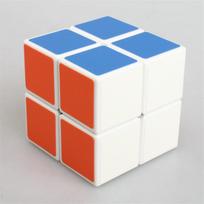 Kubas Basic 2 sluoksniai Kubas Dėlionė Žaislas Magijos Kubas 2x2x2 Rungtynių Kubas Žaislai Vaikams Vaikai balta