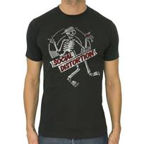 Social Distortion Unisex T-shirt Skeleton Rock Band L black