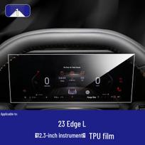 Ford Mustang Mach-E Navigation and Central Control Screen Protector 23 Edge L: Instrument TPU Soft Film 1 Pc
