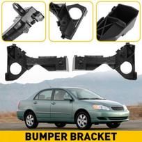Bumper Bracket Set For 2003-2008 Toyota Corolla  Built Front Steel 2Pc EXV