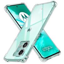 Transparent Clear Soft Case For Motorola Edge 40 Neo Armor Shockproof Cover Coque Moto Edge60 Fusion Edge50 50 60 Pro 5G Bumper For Edge 40 Neo skaidri