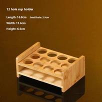 Shot Glasses Tray Holder Glass Cup Serving Tray Cup Organizer Shot Glasses Display Bar Accessory