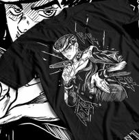 Josuke Kira T-Shirt JoJo's Bizarre Shirt Anime Kawaii Manga Graphic Tee All Size M
