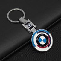 Karštas 2025 m. automobilio lipdukas 50-mečiui Naujas logotipas BMW emblema Prabangi automobilio raktų pakabukas BMW X1 X2 X3 X4 X5 X6 3 5 serijai M2 M3 M4 for bmw 50th