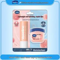 Vaseline Peach Duo Lip Balm Set