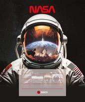 DISCO Sąsiuvinis Nasa, 32 lapų, langeliais