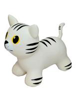 Dėlionė Gerard Toys Vaikiškas šokliukas Balta katytė 58 cm – lavina pusiausvyrą, su pompa
