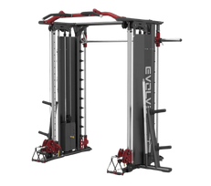 „Evolve Prime“ serijos treniruoklis su svorių plokštėmis ir kryžminiu lyno mechanizmu (PR-950)