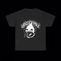 Lemongrab UNACCEPTABLE Adventure Time T Shirt black metal rock goth emo grunge S