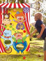 Carnival Toss Games Banner With 3 Bean Bags Halloween Carnival Game For Kids And Adults Circus Theme Party Decorations  Birthday