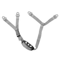 Adjustable Y Type Chin Strap for Safety Helmet with Quick Release Buckle and Durable Attachment Clips for Secure Fit and Stability One Size
