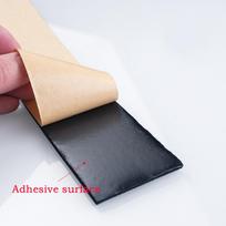 2/5m Storis:2–20 mm pločio:10–50 mm juoda EPDM putplasčio juosta lipni kempinės sandarinimo juosta garso izoliacinė antistatinė sandarinimo juosta 5x10mm 2meters beige