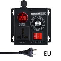 AC 110V/220V 5000W Stepless Voltage Regulator Light Dimmer Temperature Speed Adjuster Variable Monophase Voltage Controller