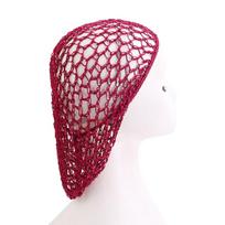 Elastic Black Wig Caps Handmade Crochet Hair Snood Hair Accessories Mesh Hair Net  for Sleeping šviesios chaki spalvos