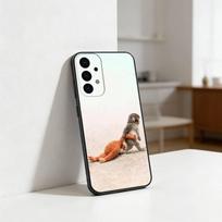 Wallpaper baby monkey Phone Case For Samsung S25,S24,S21,S22,S23,S30,Ultra,S20,Plus,Fe,Lite Black Shell Samsung S235G