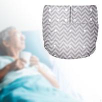 Medžiaginės sauskelnės suaugusiems, plaunamos kelnės nuo šlapimo nelaikymo pacientams Gray Stripe