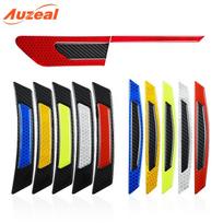 „Anglies pluoštą atspindintys ratų ir durų lipdukai: Kūrybinis automobilio papuošimas“ Wheel Arch Sticker - White & Black