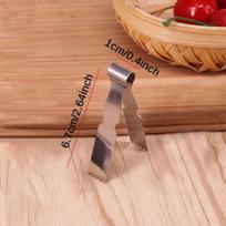 Walnut Cake Molds Stainless Steel Clips Baking Bread Dessert Pastry Decoration Peanut   baking tools for cakes brown