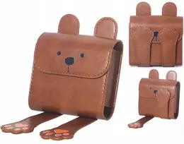 Dėklas LoveInstant Dėklas Futerał Na Zdjęcia Instax Square Mini Do Fuji Sq1 Sq6 99 41 40 12 11 / Ruda Meškiukas