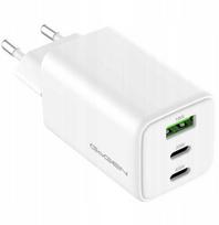 GoGEN įkroviklis ACHPDQ365W01 PD 1x USB-A 2x USB-C