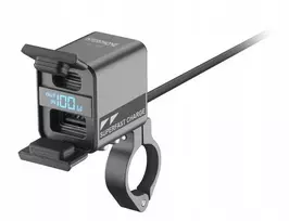 „Interphone Charger“ telefono įkroviklis – USB-C, USB-A su motociklo akumuliatoriaus įkrovimu