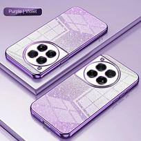 OnePlus 13 12 11 10 9 Pro dėklas Minkštas TPU Blizgučiai Blizgantis Plonas Apsauginis Galinis Dangtelis Dėklas OnePlus 10T 11R 10R 9R 8T Korpusui For OnePlus 12 violetinė