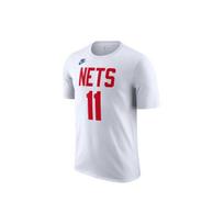 Nike NBA Brooklyn Nets Kyrie Irving S/S T-shirt White/Red Men Streetwear DV6859-105 S