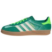 adidas Gazelle Indoor Semi Court Žalios spalvos Aksominiai Moteriški Sportbačiai Kreminės Baltos Spalvos, Saulėtos Žalios Spalvos JI2715 37⅓
