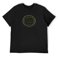 Linux Mint Neofetch ASCII Art Logo T-Shirt fashion shirts designer shirts quick-drying Clothing Men's t shirts S juoda