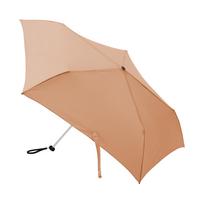 MUJI Lightweight Folding Umbrella for Sun and Unisex Light 50cm Rain, Adult, DEA03A6S, Orange,