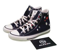 Converse Wmns Chuck Taylor All Star High Daisy Embroidery - Black 567993C 35