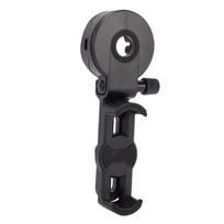 Telescope Phone Adapter Universal Smartphone Telescope Adapter for Monocular Telescopes Microscope Binoculars black