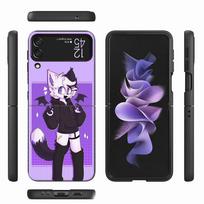 Boykisser Phone Case For Samsung Z Flip 6 7 5G Z Flip 5 Galaxy Z Flip 3 4 5G ZFlip Shockproof Hard Cover TPU PC Coque Capa Soft Galaxy Z Flip 3 5G