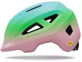 Giro vaikiškas šalmas GIRO SCAMP MIPS II matinės šviesiai rožinės/žalios spalvos, išblukęs, S dydis (49-53 cm) [GR-39347-E10-S]