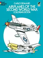 KNYGA Carlo Demand Airplanes of the Second World War Coloring Book