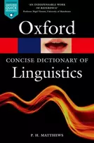 KNYGA P H Matthews The Concise Oxford Dictionary of Linguistics