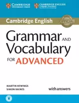 KNYGA Hewingsmartin Grammar and Vocabulary for Advanced Book with Answers and Audio