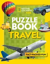 KNYGA National Geographic Kids Puzzle Book Travel