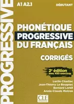KNYGA Lucile Charliac Phonetique progressive du francais: Niveau debutant (A1/A2) - Corriges