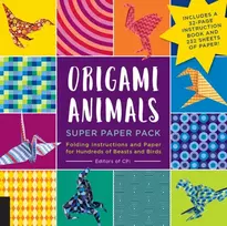 KNYGA Editors Of Cpi Origami Animals Super Paper Pack