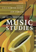 KNYGA J. P. E. Harper-Scott Introduction to Music Studies