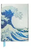 KNYGA Flame Tree Studio Staff Hokusai: The Great Wave (Foiled Journal)